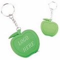 Apple Shape Tape Measures With Keychain